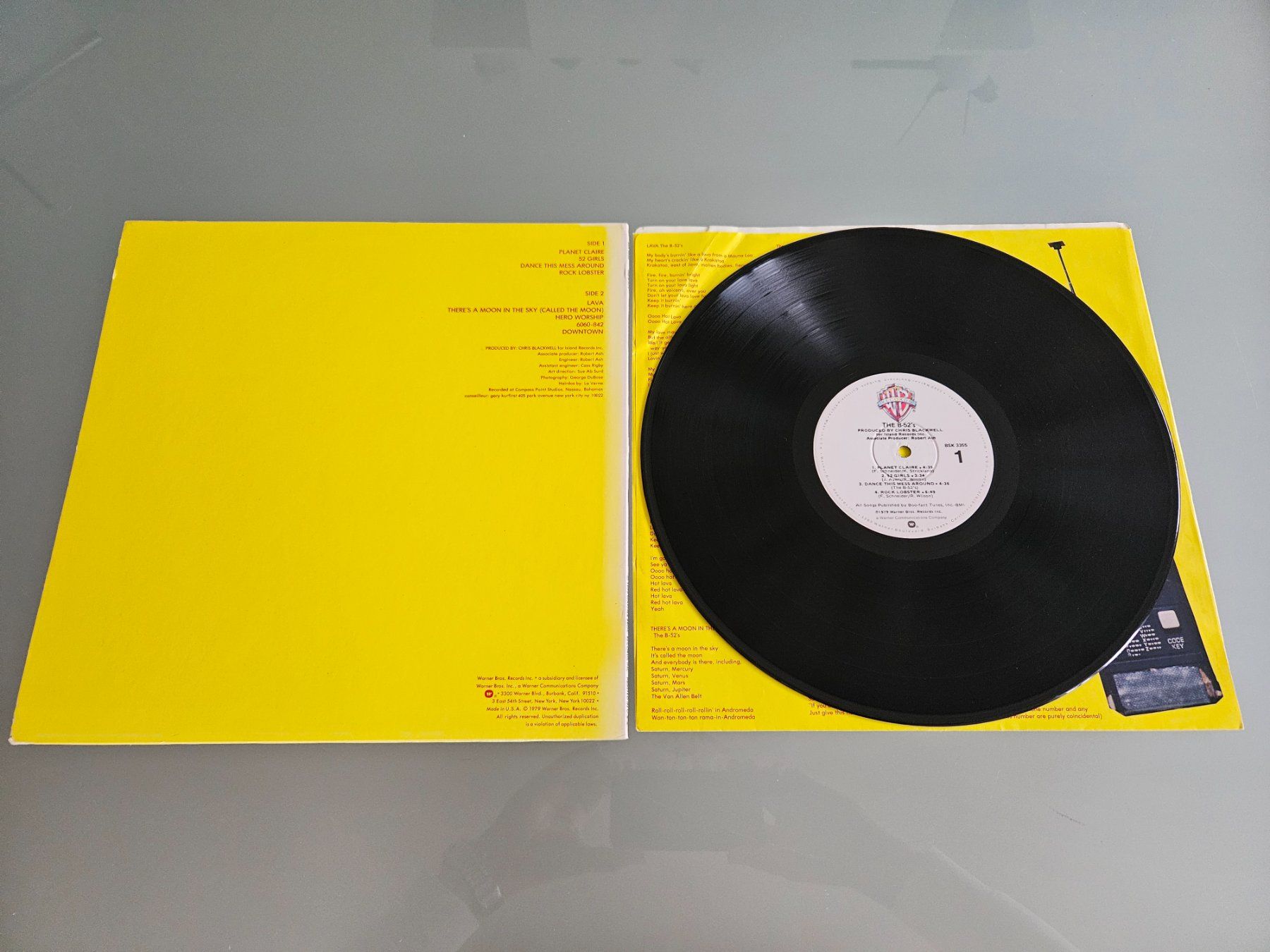 Dischi in vinile: The B-52's Same U.S. LP Vinyl Indie Rock New Wave – Usato da Herzogenbuchsee venduto da zloplio72 1