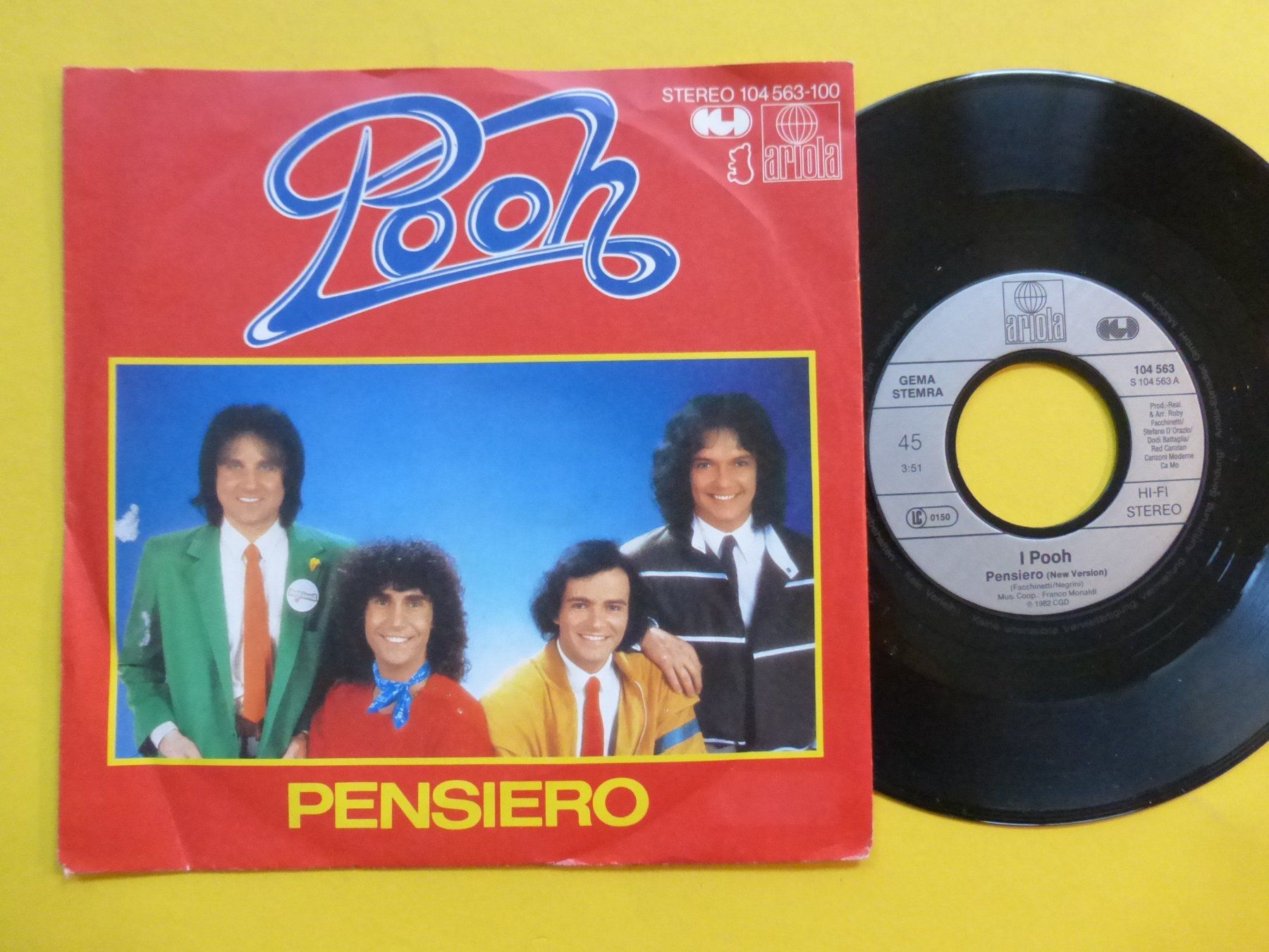 Dischi in vinile: Pooh – Pensiero – Usato da Zürich venduto da Swiss57