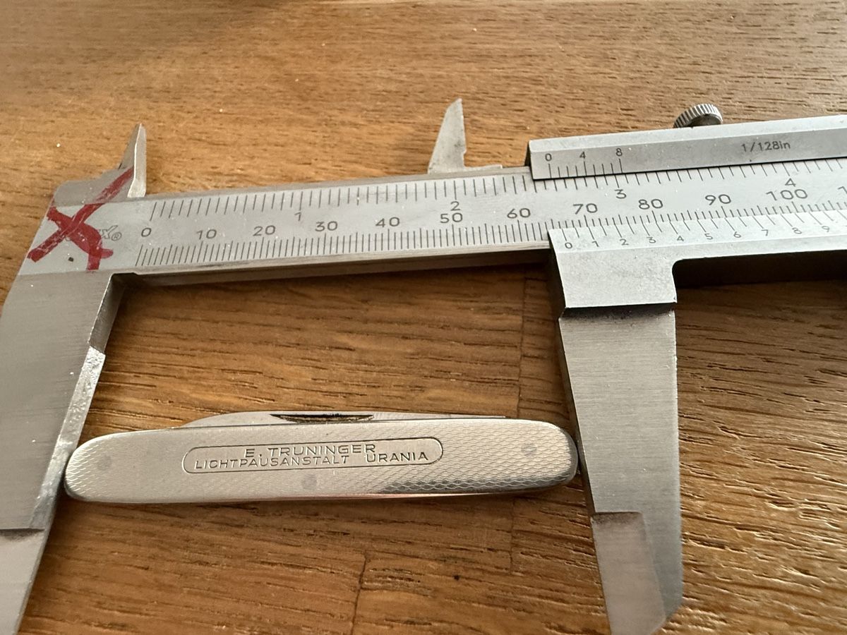 Coltelli tascabile: Antikes sehr kleines Taschenmesser Sackmesser – Usato da Goldach venduto da Messerguru 9