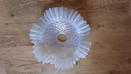 Jugendstil Lampenglas Opalinglas