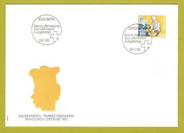 Mensch und Beruf 1992, Ersttagsbriefe wertvoller Stempel