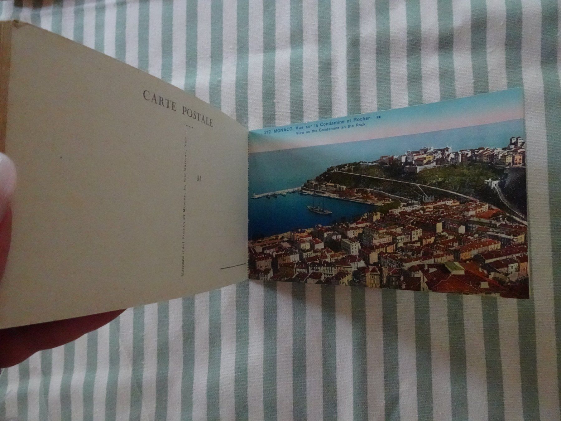 Ansichtskarten: Souvenier-Album Monaco 17 Ansichtskarten - M138 – Gebraucht aus Küssnacht am Rigi von Kleinpreis-Shop 1