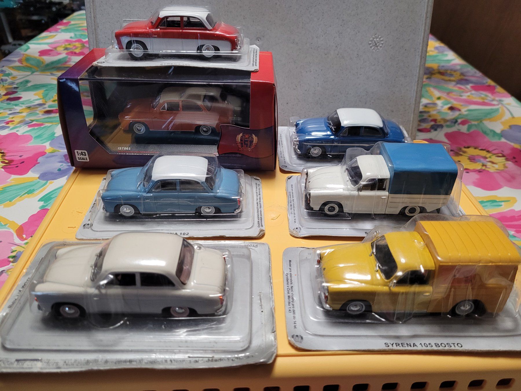 Modellini d'auto: Syrena lot de 7 voitures 1:43 – Nuovo (secondo la descrizione) da Domdidier venduto da Bimbo57