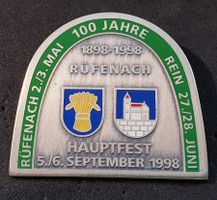 Y946 - Grosse Brosche 1898 - 1998 Rüfenach Hauptfest  Nr. 60