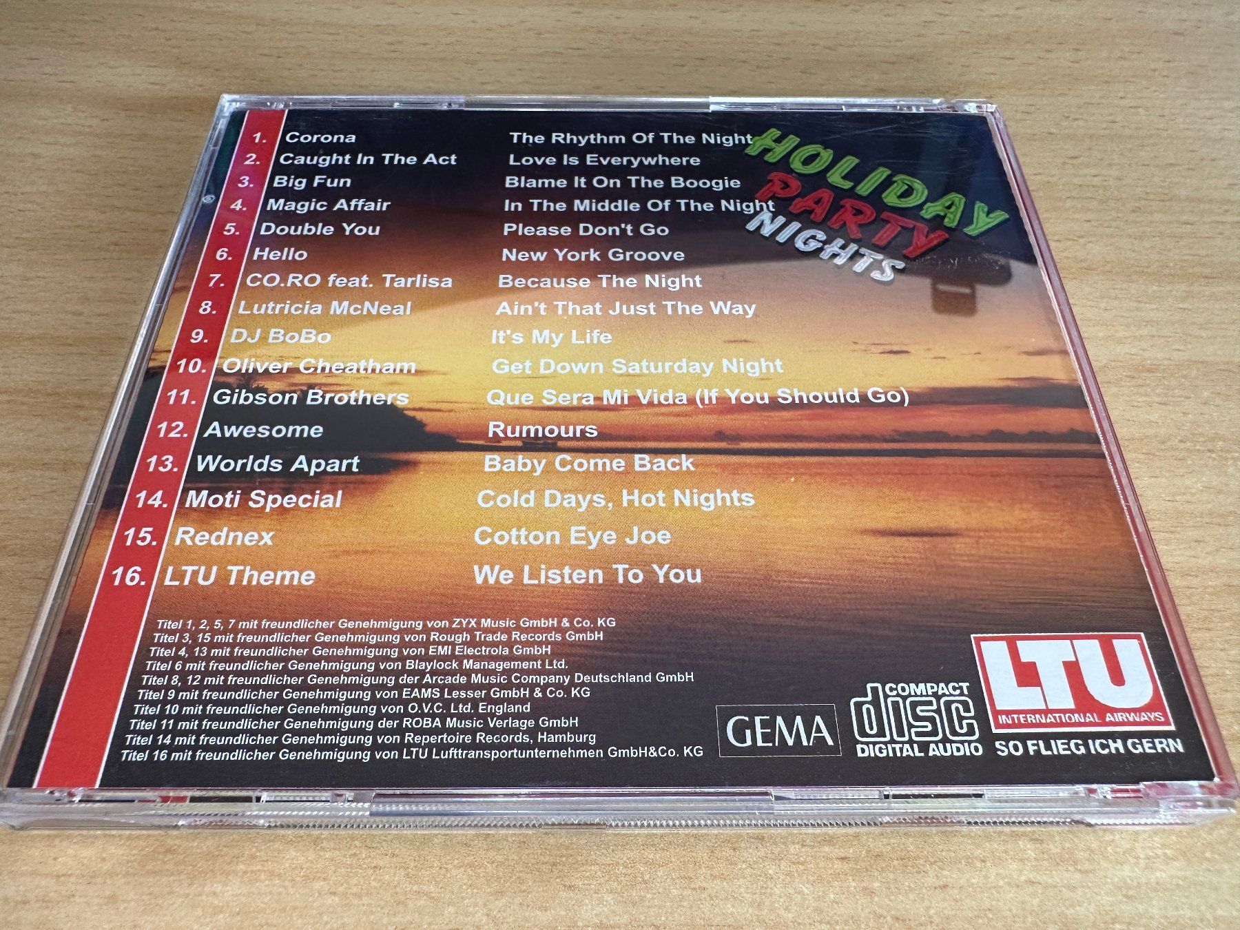 CD: Various – Holiday Party Nights – Usato da Rikon im Tösstal venduto da Alpenmutz 1