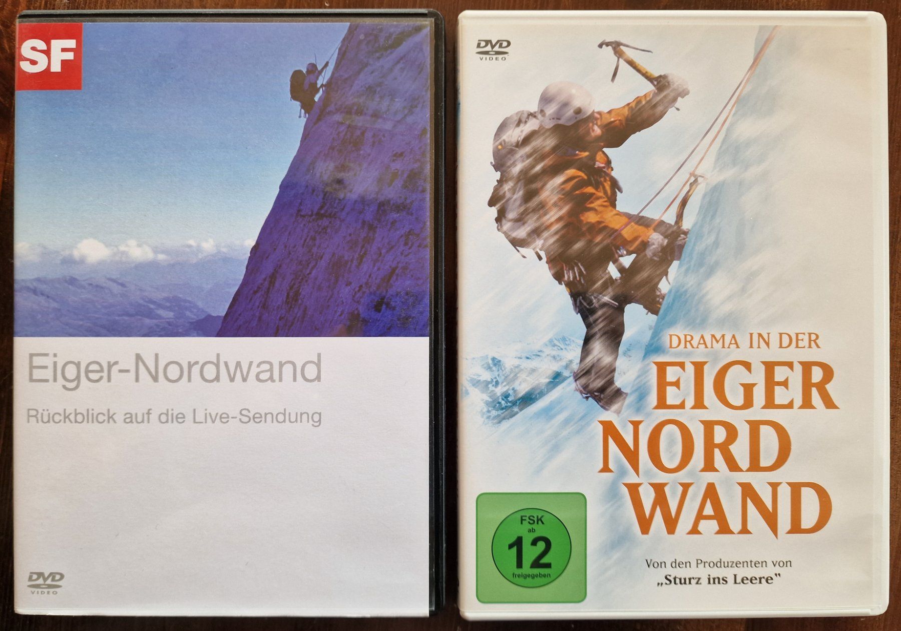 Alle DVDs: 2 DVs   -   Eiger Nordwand – Gebraucht aus Röthenbach i. E. von Heureka5