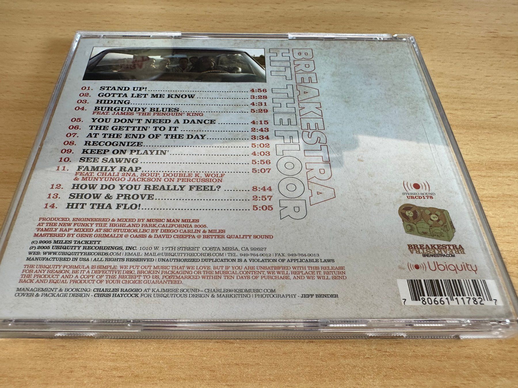 CD: Breakestra – Hit The Floor – Usato da Rikon im Tösstal venduto da Alpenmutz 1
