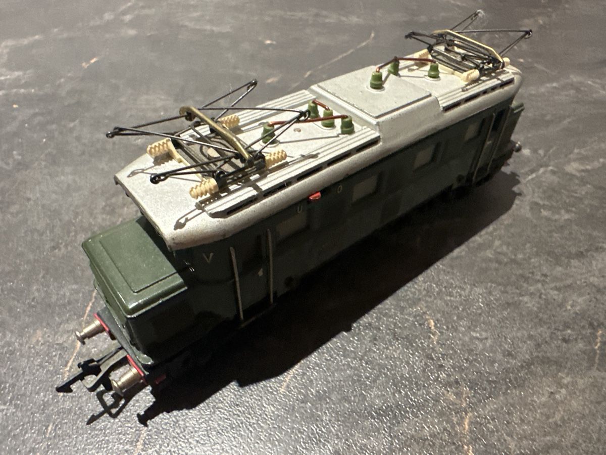 Fleischmann Modellini di ferrovie: Fleischmann 1345 - E-Lok BR E 44 1952 ohne OVP – Usato da Sennwald venduto da HARO-Import 3