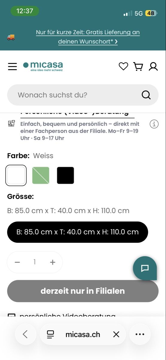 Micasa Armadi: Metallschrank Miko – Usato da Basel venduto da noawynona 4