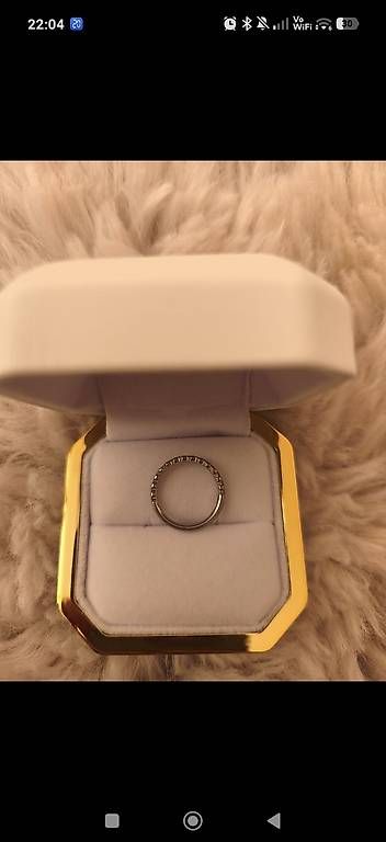 Anelli: Memoire-/Eternity-Ring, Platin 950, 0,26 ct – Usato da Rüschlikon venduto da sin_pn6k 2