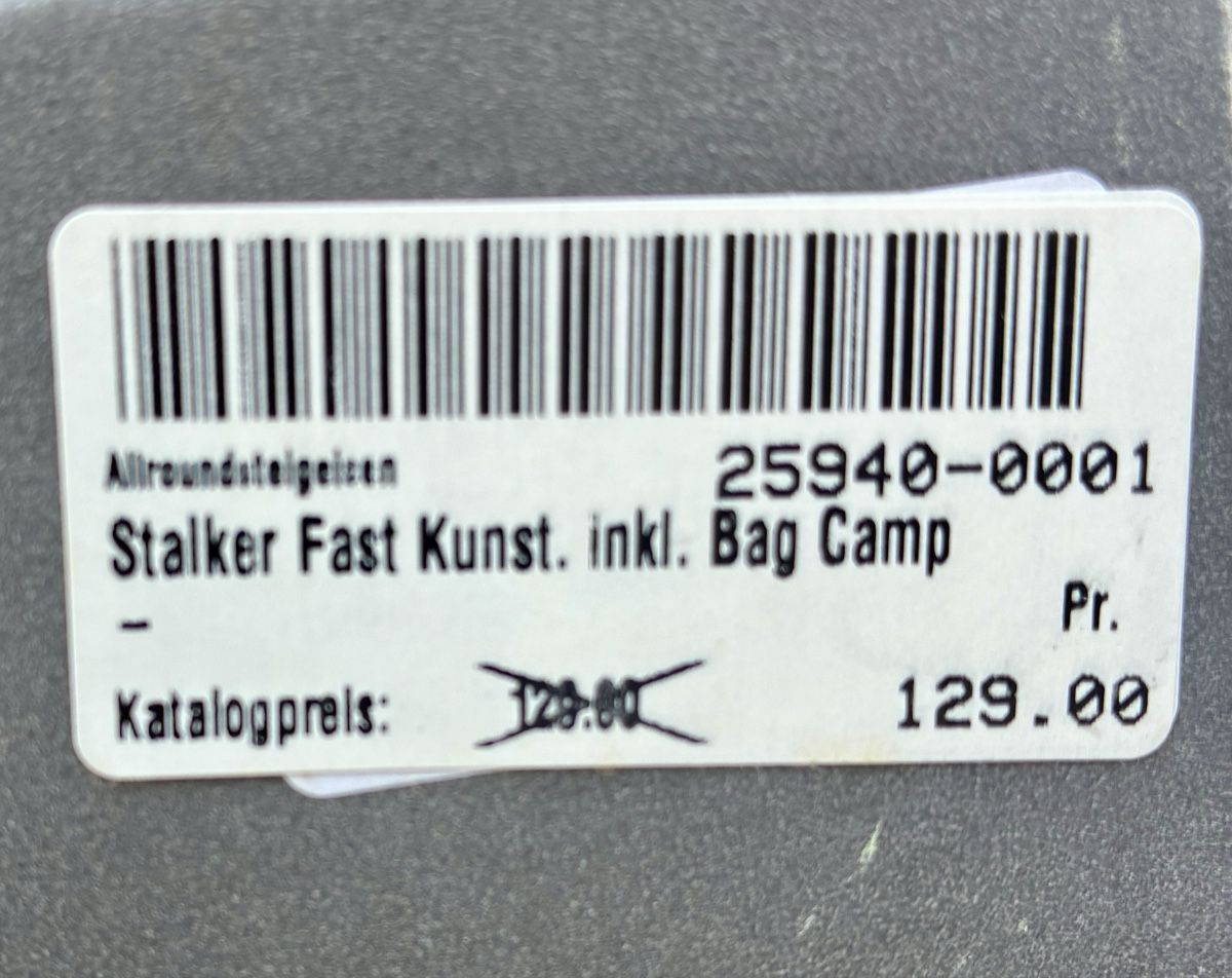 Altro in Alpinismo & Escursioni: Steigeisen CAMP Stalker Fast mit Tasche – Nuovo (secondo la descrizione) da Basel venduto da markpjacob 4
