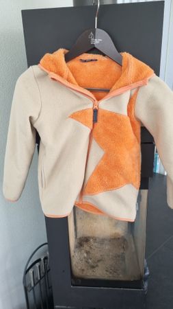 Jakoo Fleece Jacke mit Kapuze, Gr. 128-134, Top Zustand!