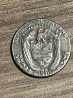 Panama Balboa Münze, 1/10 Balboa, Jahr 1970, Sammlerstück