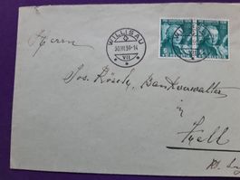 Ein Pro Juventute Brief von 1939 Willisau-ZELL