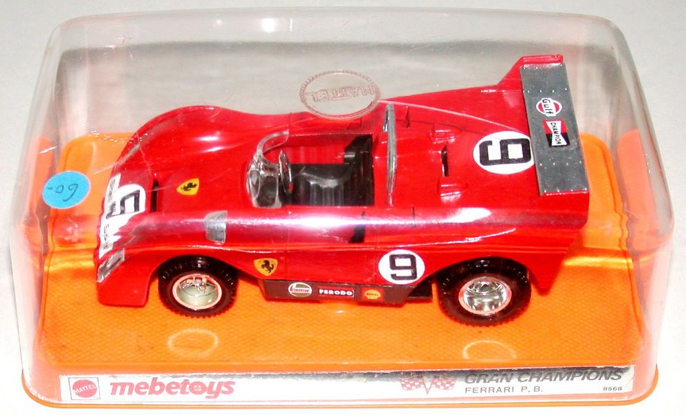 Mebetoys 1/43 – Ferrari 312 PB #8 Rouge – Série Europa – Neuf (blister Ouvert)