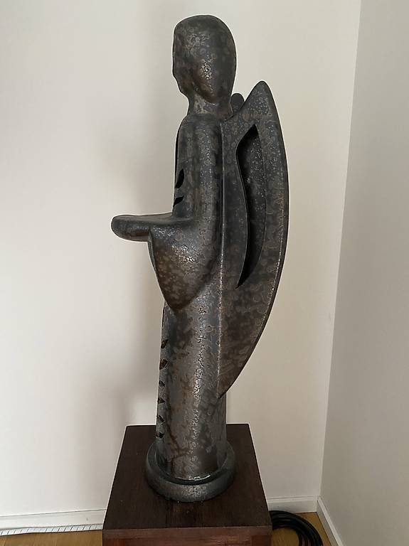 Statuette: Engel Azrael aus Töpferei – Usato da Luzern venduto da roennimoos 2