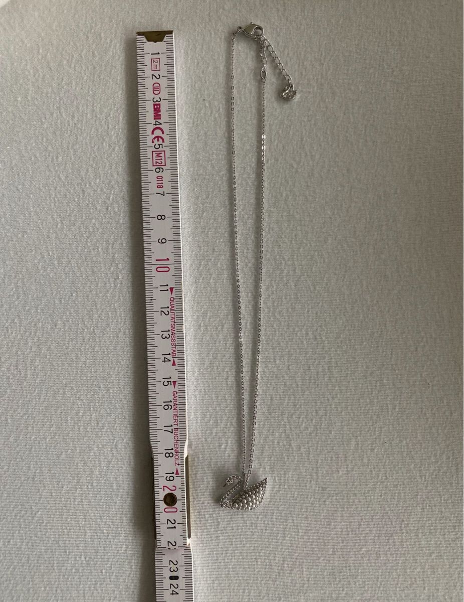 Swarovski Catenine: Swarovski Kette mit Schwan – Nuovo (secondo la descrizione) da Weggis venduto da joe_f65l 1