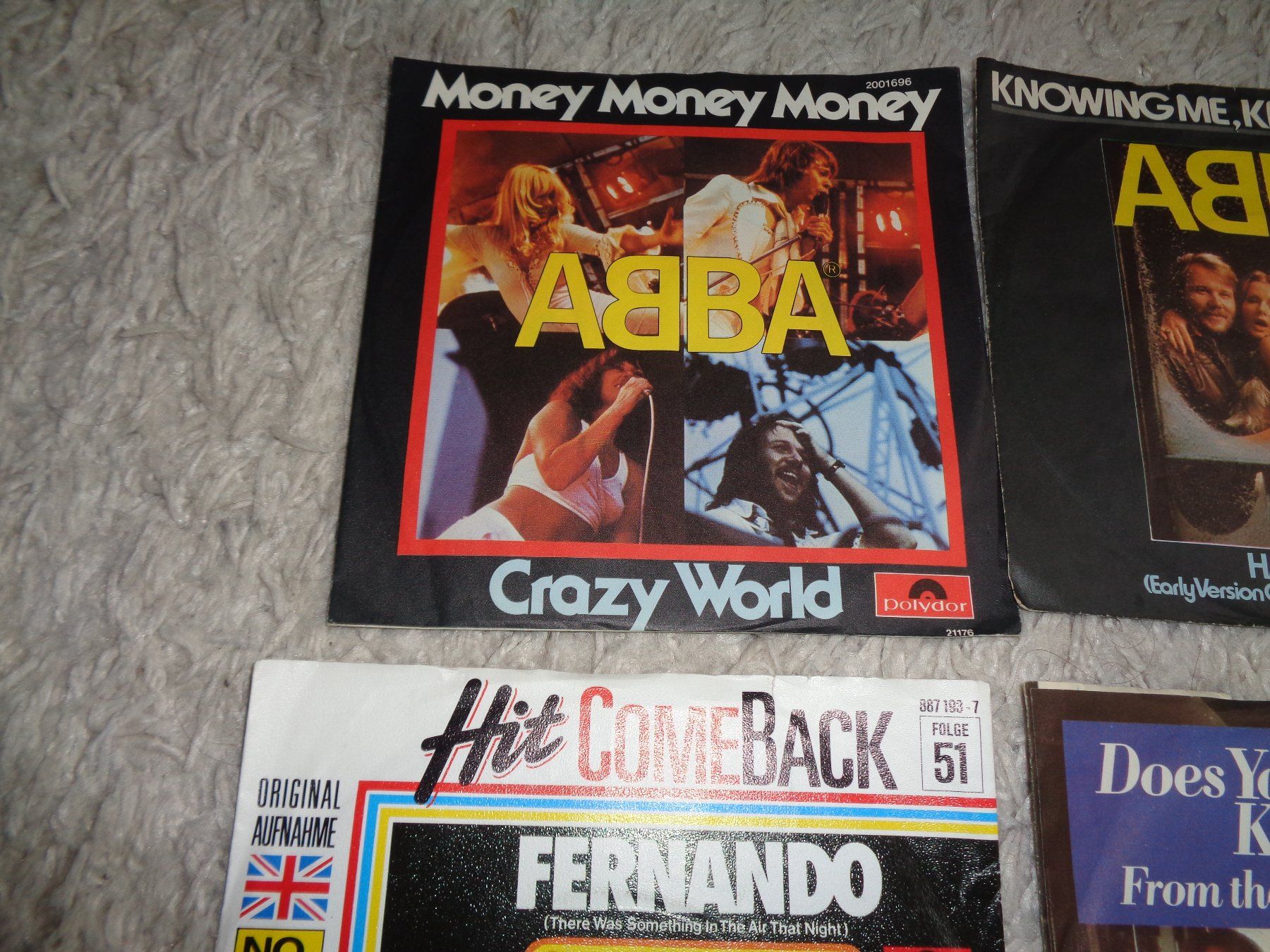 Schallplatten: *** ABBA Singels *** – Gebraucht aus Othmarsingen von Leuchtturmlady 1
