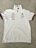 Mercedes AMG Petronas Polo Shirt, Grösse L, Weiss