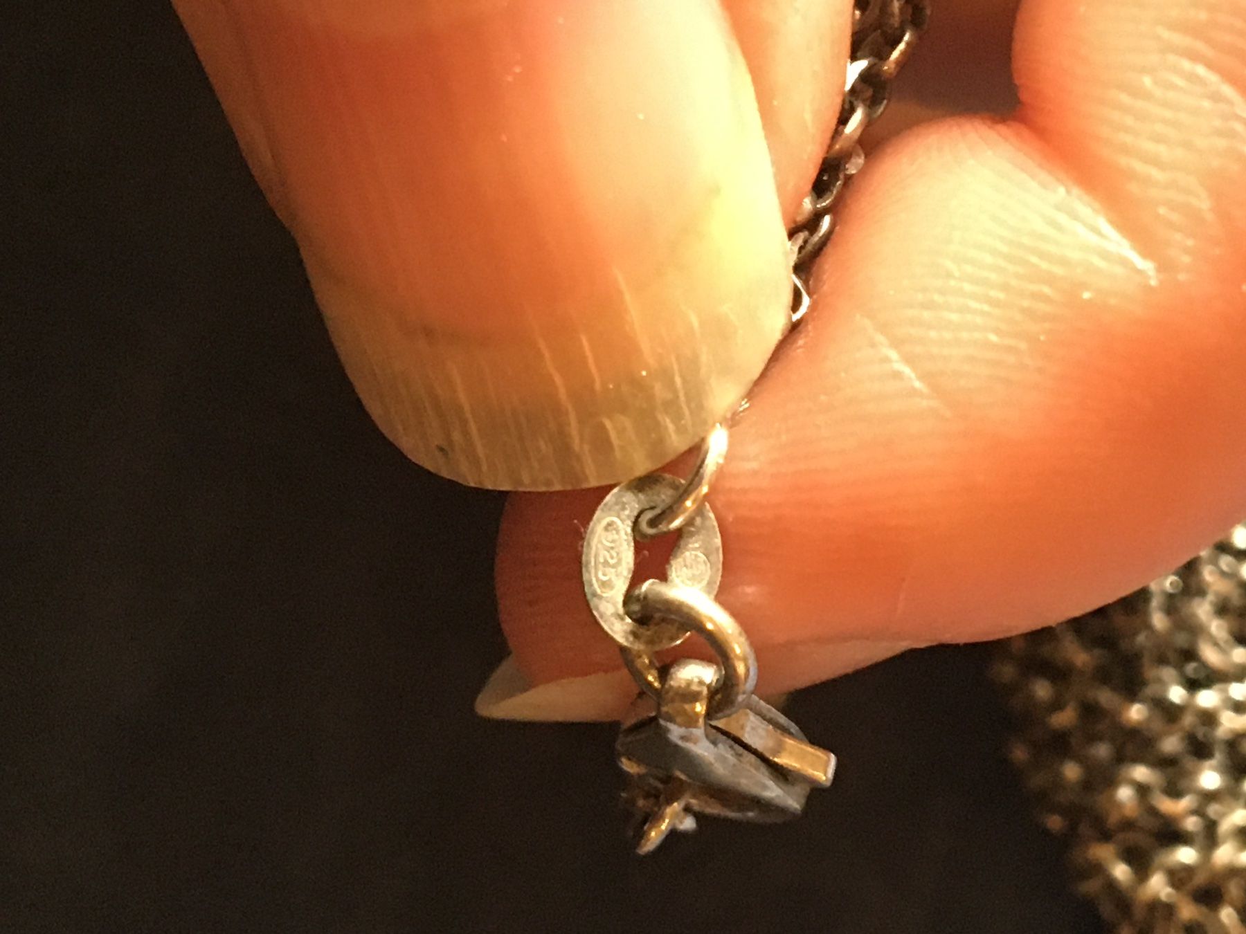 Ketten: Halskette collier silber 925 – Gebraucht aus Bauma von ladygaby 4