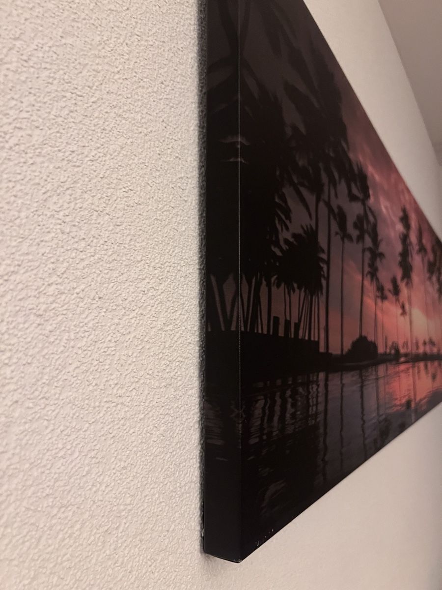 Poster & Bilder: Keilrahmenbild mit strand und palmen – Gebraucht aus Root von Fashionhomeandmore 2