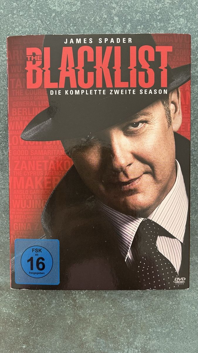 Tutti i DVDs: BLACK LIST 2 x 5 DVD – Usato da Nidfurn venduto da cejeisda 1