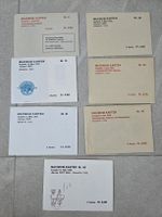 Maximum Karten Konvolut 1979-1984, 23 Karten