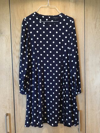 Kleid Gr. 32/34 von Marc O‘ Polo mit Polka dots