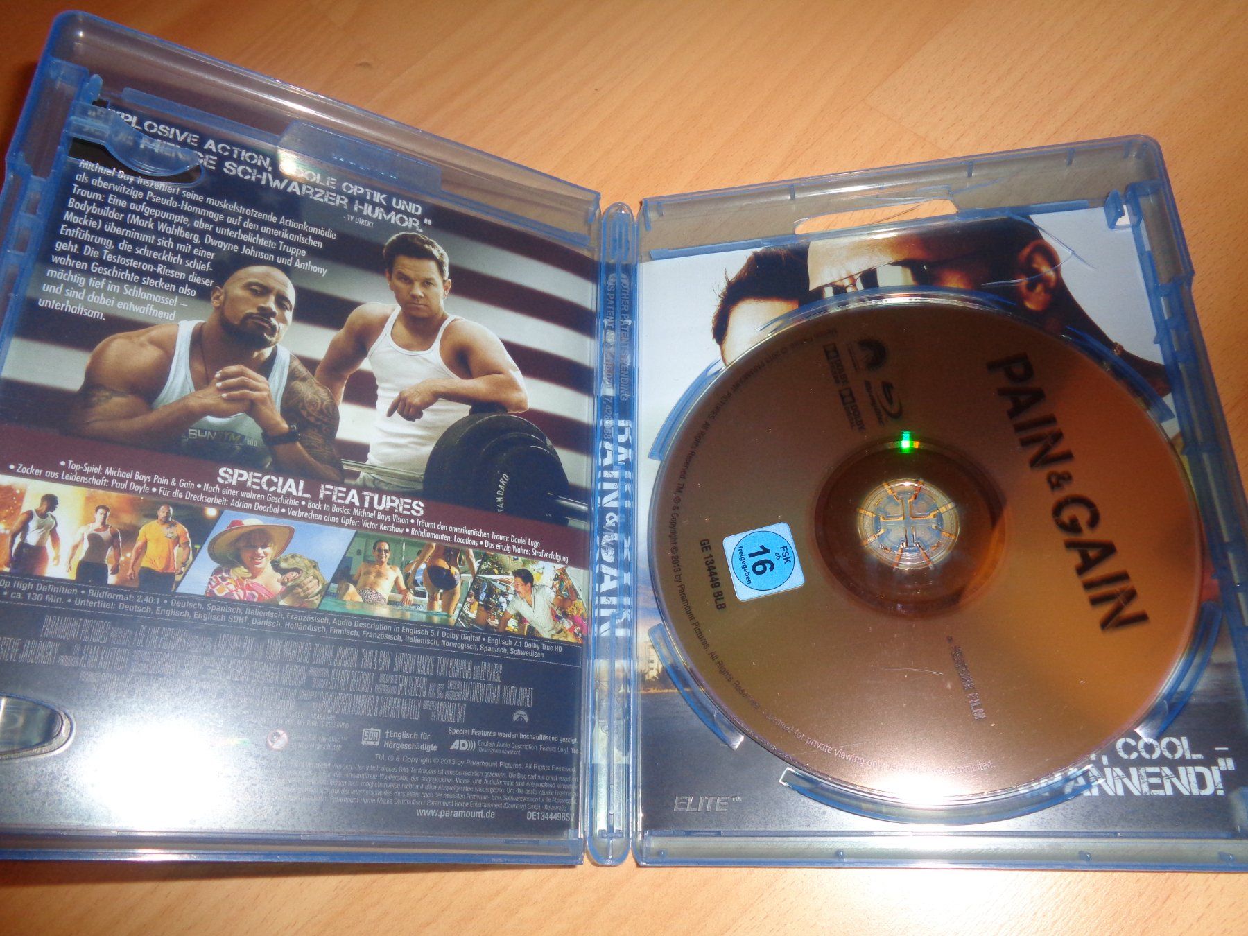 Tutti i DVDs: Pain & Gain BLU-RAY – Usato da Olten venduto da Disc-Verkauf 1