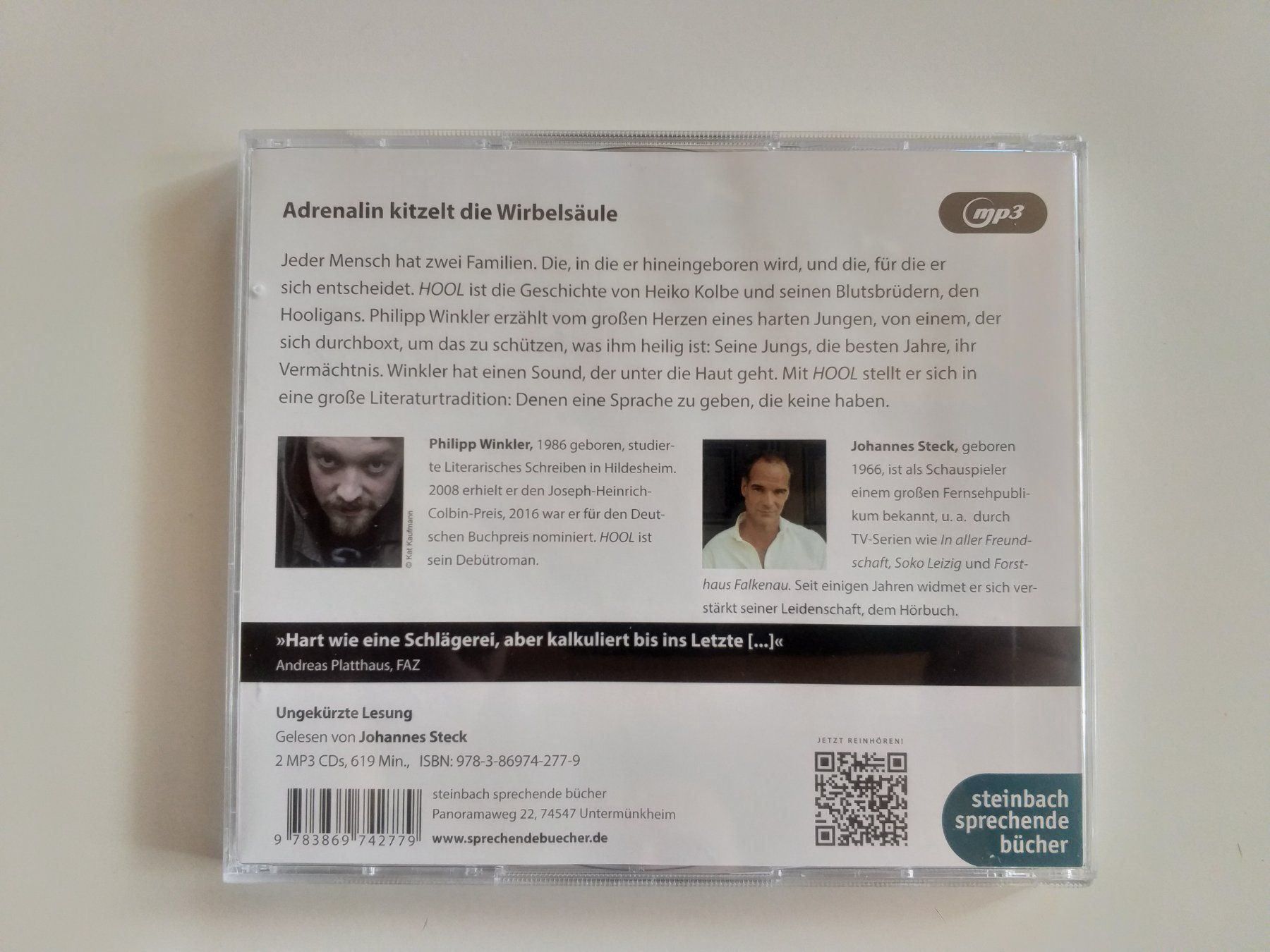 Audiolibri: Philipp Winkler - Hool – Usato da St. Gallen venduto da elkapone 3