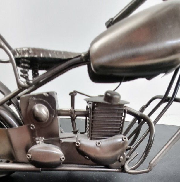 Kit di modellismo & Modellini statici: Schönes Modell Motorrad Töff Metall – Usato da Flums venduto da Flumsantik 5