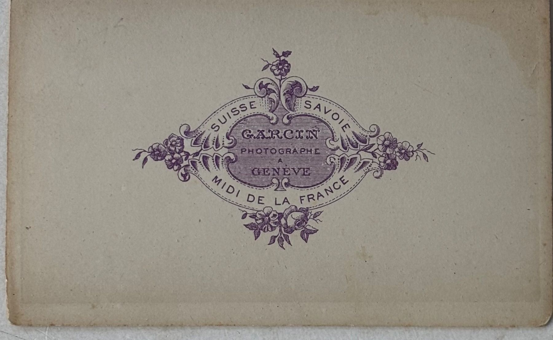Cartoline postali: CDV Garcin, Genève - Bern – Usato da Frauenfeld venduto da Merk52 1