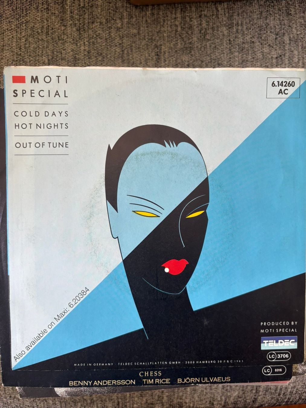 Schallplatten: Moti Special - Cold Days Hot Nights – Gebraucht aus Zofingen von Bigron