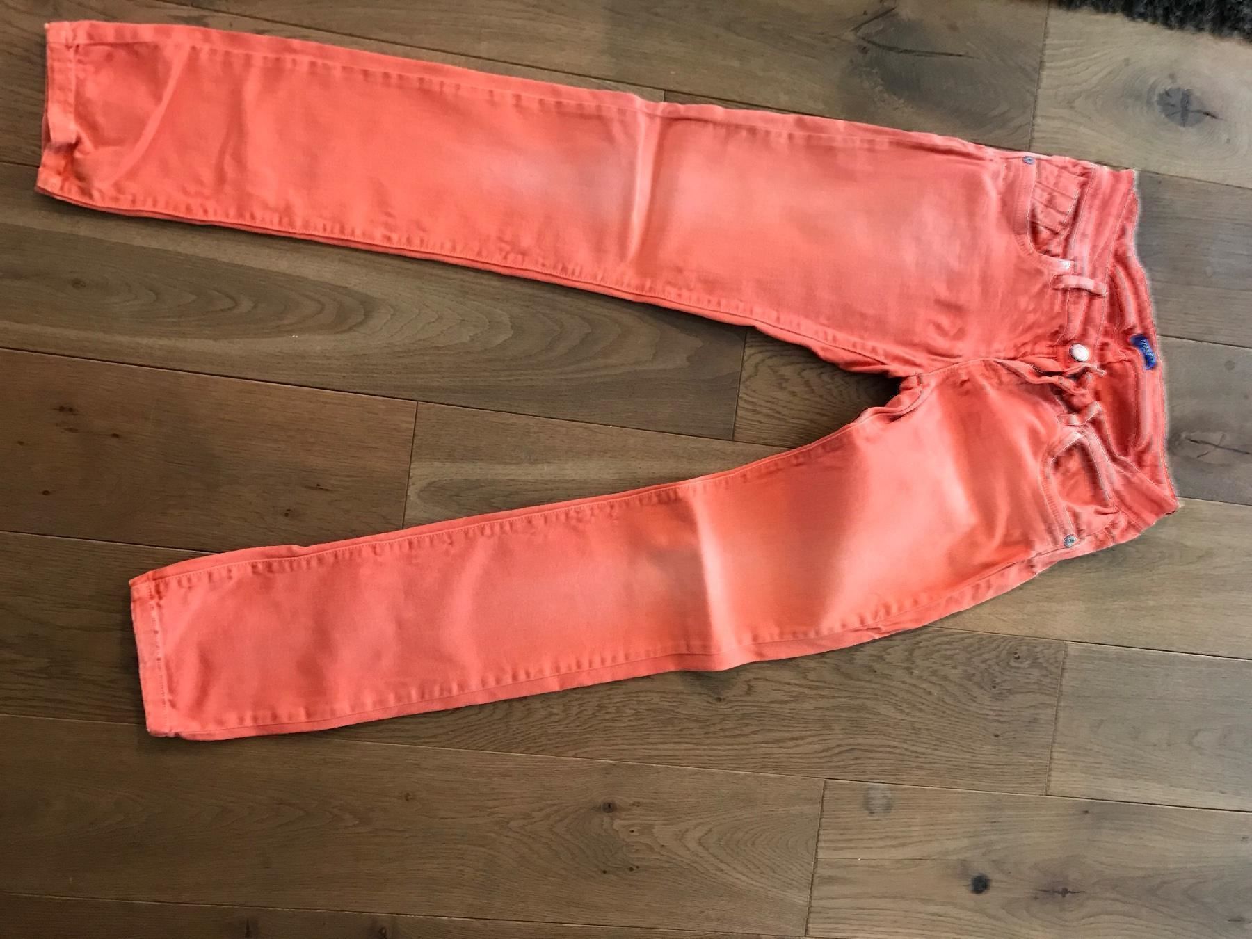 Jeans: Jeans orange von Conley Gr. M – Gebraucht aus Mauren von SB1606