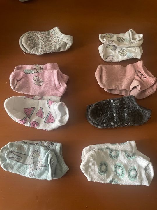 Calze per bambini: Mädchen 8 Socken 27-30 – Usato da Bergdietikon venduto da antovale