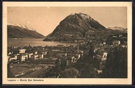 AK Lugano, Monte San Salvatore, 1913