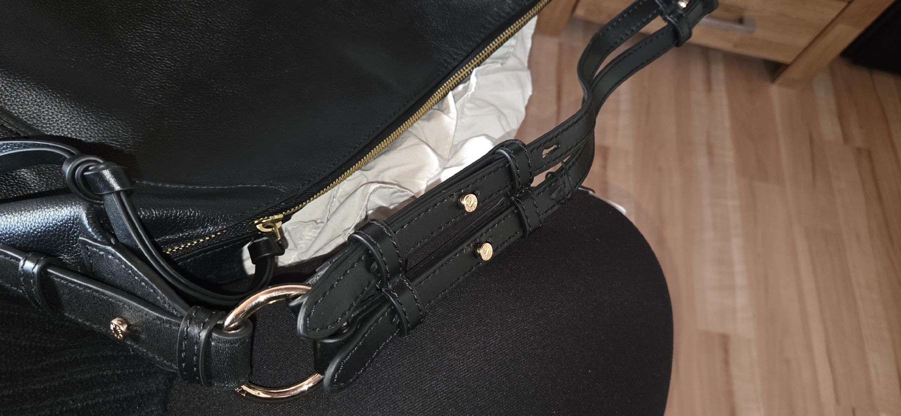 The Bridge Borse da donna: The Bridge Firenze Ledertasche schwarz, neu – Nuovo e nell'imballaggio originale da Busswil BE venduto da Angy1974 3