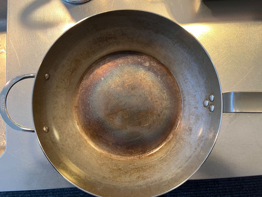 DE BUYER Mineral B Element Pfanne - 32 Cm, Eisen, Mit Buchenholzgriff, Made In France