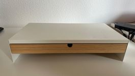 Monitorständer mit Schublade