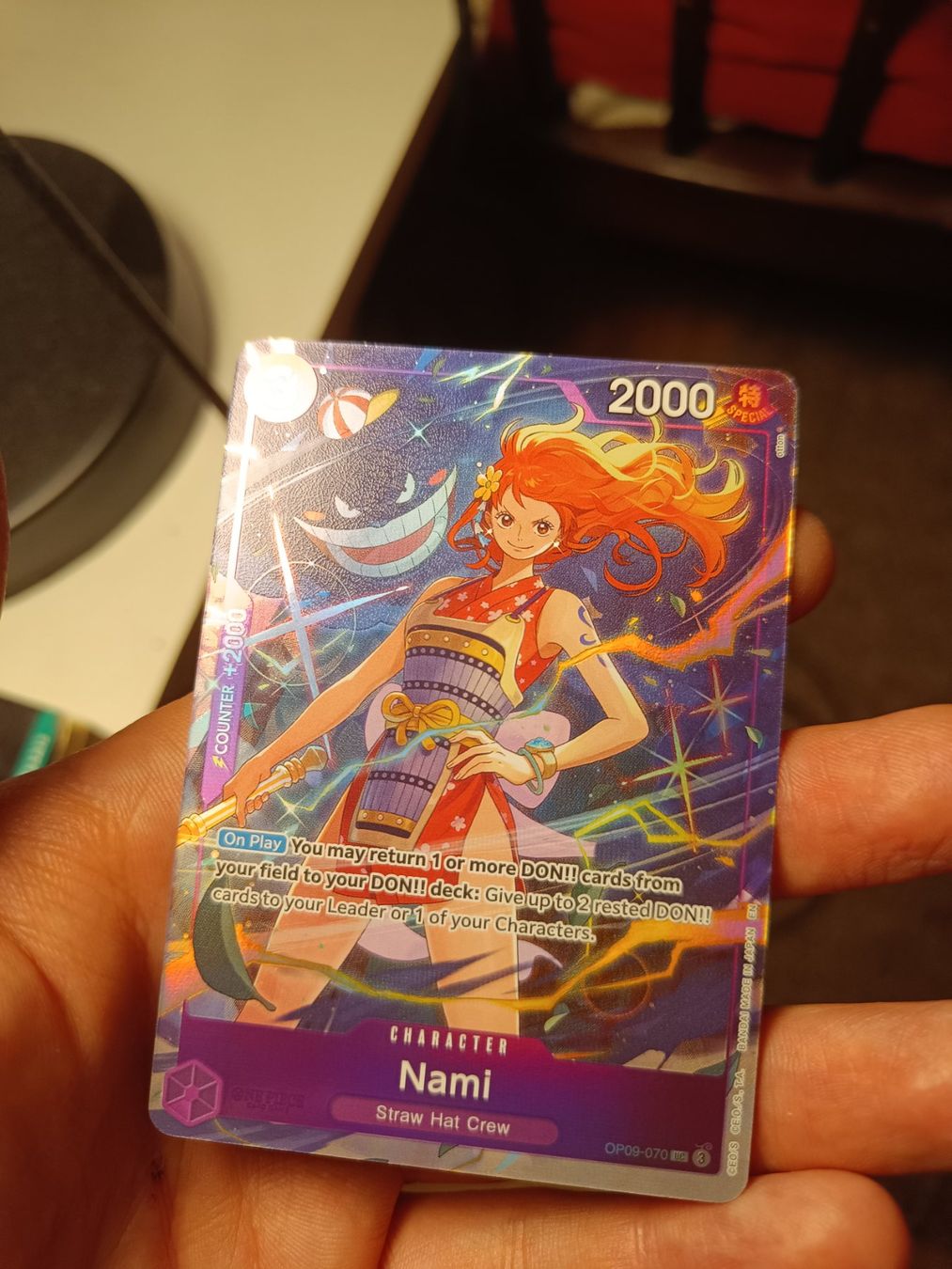 Bandai Carte collezionabili: One Piece Card Game -Nami Op09-070 – Nuovo (secondo la descrizione) da Genève venduto da PocketManRo