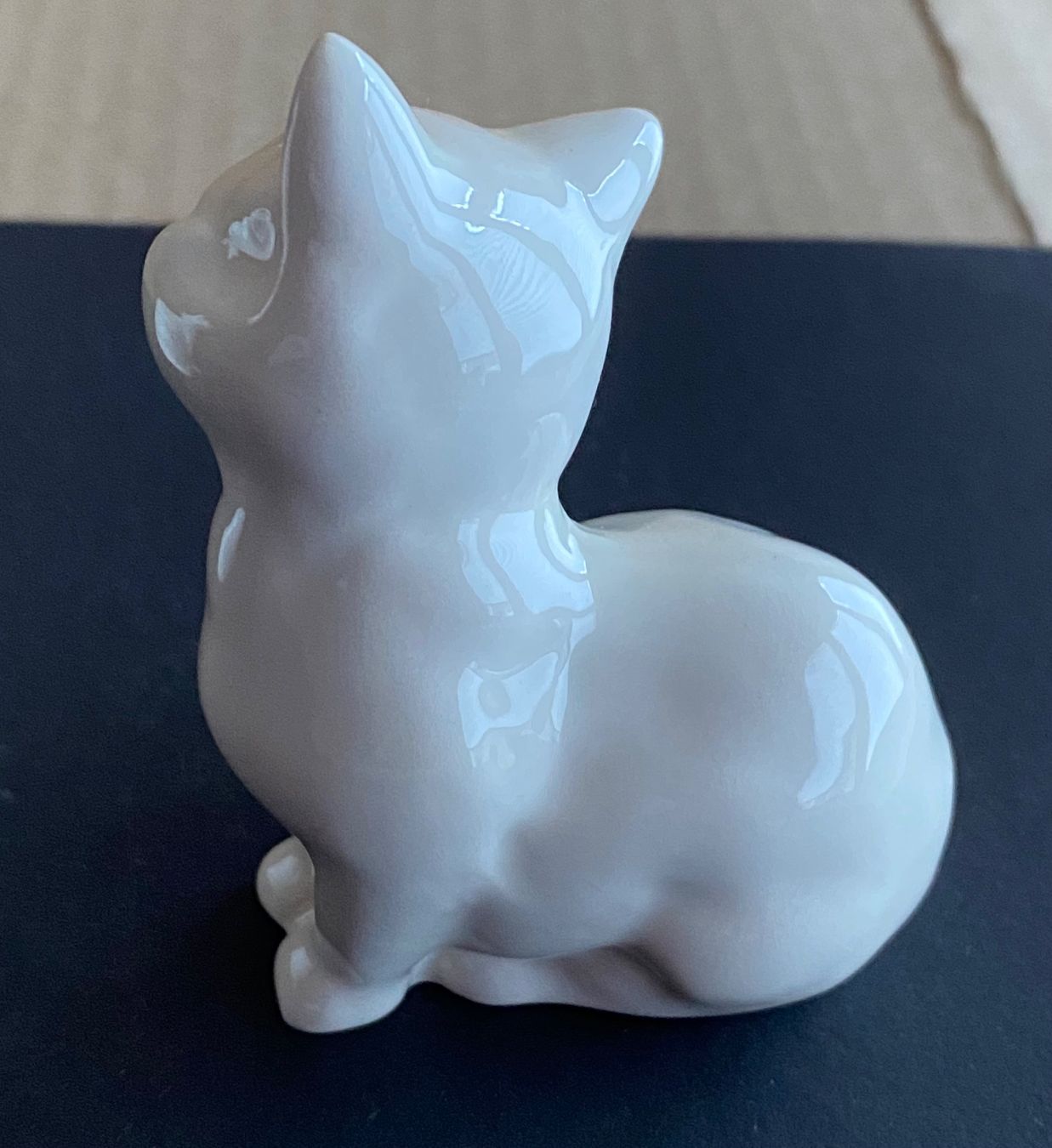 Statuette: Royal Doulton Katze 9x6cm alt – Usato da Grabs venduto da Barbstucky 2