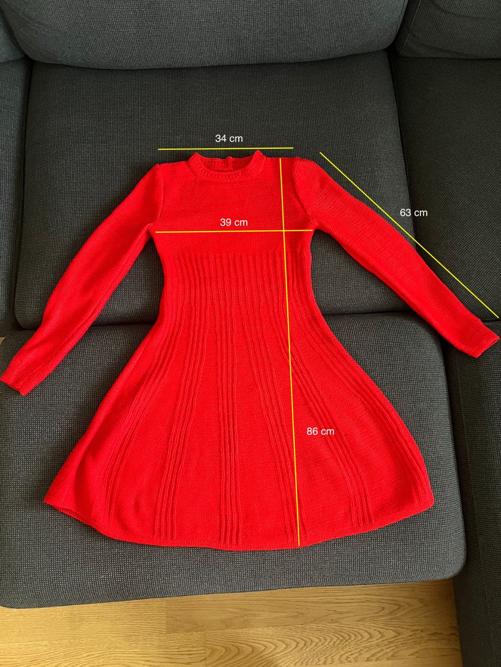 Vestiti: Handgestricktes Kleid – Usato da Meggen venduto da IeMo 2