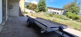 Remorque plateau basculante hydraulique