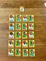 Ghana Fussball Sticker Set - 21 Stück, PANINI, 2026 WM Top 