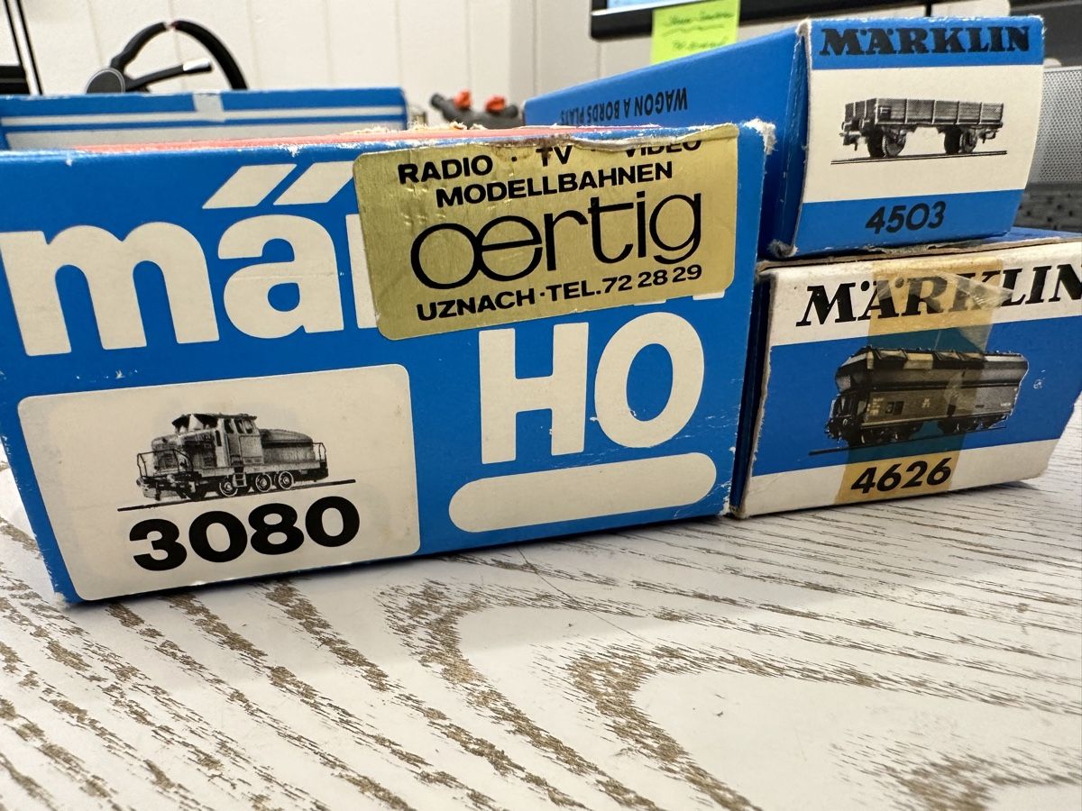 Märklin Modelleisenbahnen: Märklin 3080 DHG 500 Güterzug – Gebraucht aus Lupsingen von New-Haven 5
