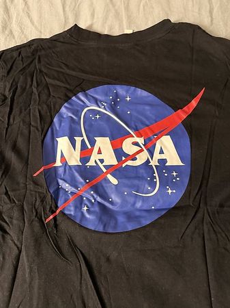 NASA T-Shirt schwarz 