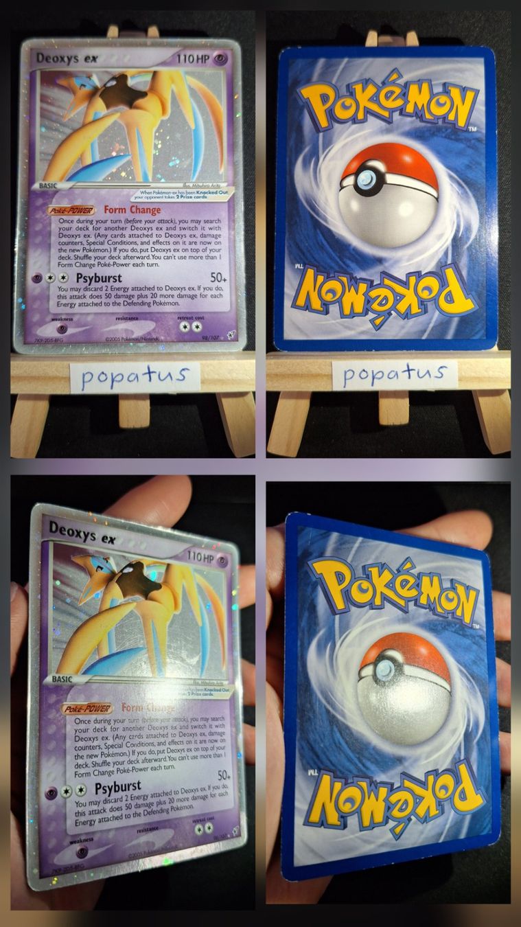 Pokémon Cartes à collectionner: Deoxys ex (DX 98) | ENG | EX Deoxys – D'occasion à Andwil SG par popatus