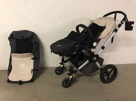 Poussette Bugaboo + siège voiture MaxiCosi