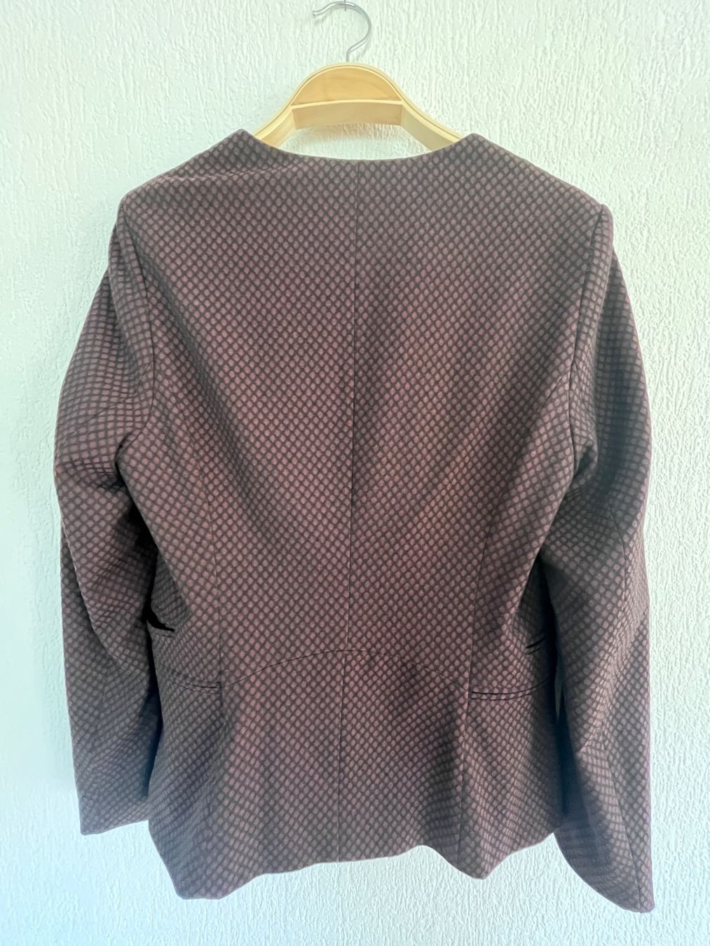Next Giacche: Damen Blazer Next dunkelbraun gemustert – Usato da Horw venduto da Pem1278 2