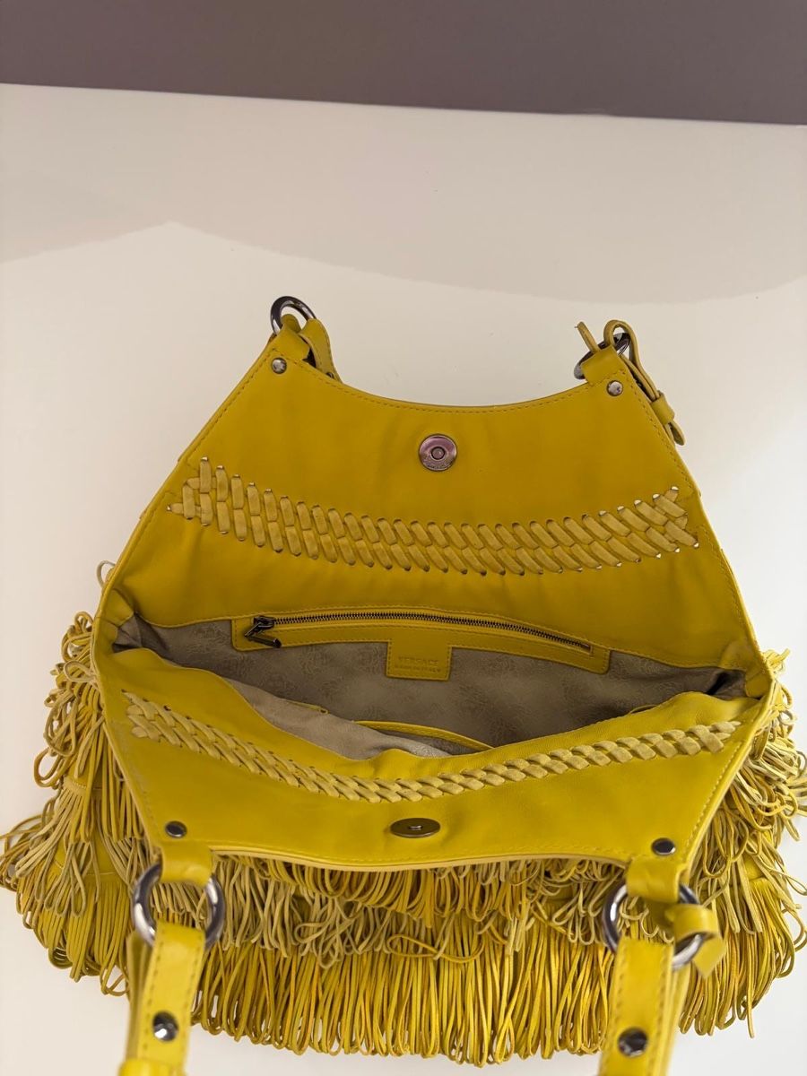 Versace Borse da donna: Versace Hobo Gelb Leder NEU – Nuovo (secondo la descrizione) da Zürich venduto da koc_6l5j 1